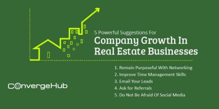 Different Suggestions For Company Growth In Real Estate Businesses