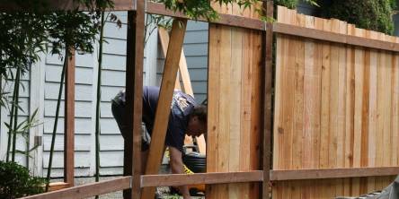 building a fence