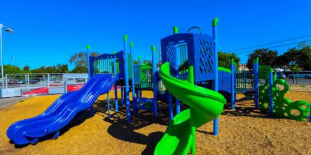 Outdoor playground equipment