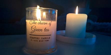 The scent of a candle
