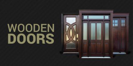 Wooden doors